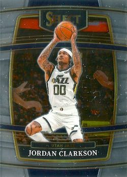 2021-22 Panini Select Basketball #038 Jordan Clarkson