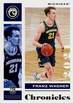 2021 Panini Chronicles Draft Picks #009 Franz Wagner