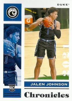 2021 Panini Chronicles Draft Picks #013 Jalen Johnson