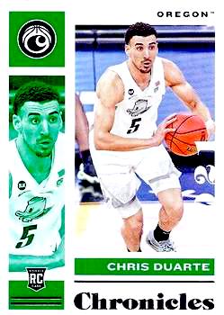 2021 Panini Chronicles Draft Picks #018 Chris Duarte