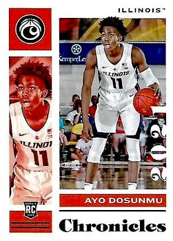 2021 Panini Chronicles Draft Picks #019 Ayo Dosunmu