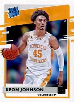 2021 Panini Chronicles Draft Picks #031 Keon Johnson