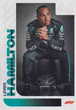 2021 Topps Formula 1 Stickers #013 Lewis Hamilton