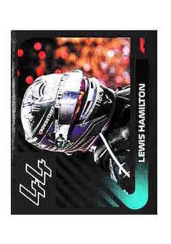 2021 Topps Formula 1 Stickers #014 Lewis Hamilton