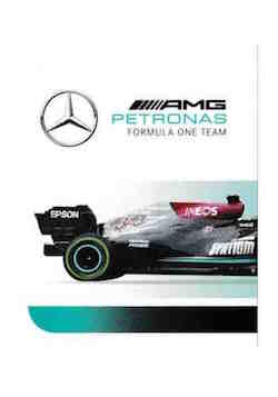 2021 Topps Formula 1 Stickers #017 Lewis Hamilton