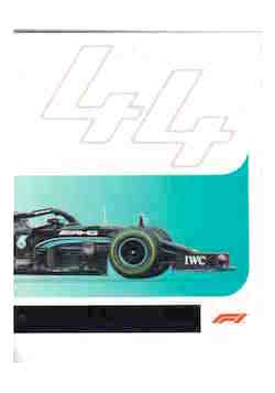 2021 Topps Formula 1 Stickers #018 Lewis Hamilton