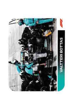 2021 Topps Formula 1 Stickers #025 Valtteri Bottas