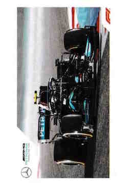 2021 Topps Formula 1 Stickers #029 Mercedes