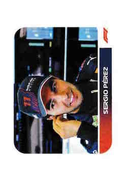 2021 Topps Formula 1 Stickers #045 Sergio Perez