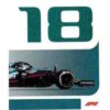 2021 Topps Formula 1 Stickers #078 Lance Stroll