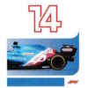 2021 Topps Formula 1 Stickers #108 Fernando Alonso