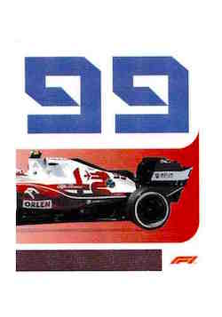 2021 Topps Formula 1 Stickers #176 Antonio Giovinazzi