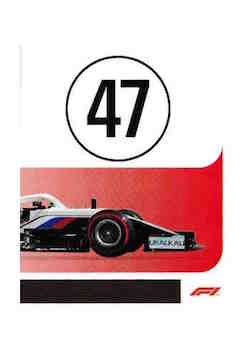 2021 Topps Formula 1 Stickers #186 Mick Schumacher