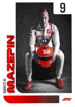 2021 Topps Formula 1 Stickers #191 Nikita Mazepin