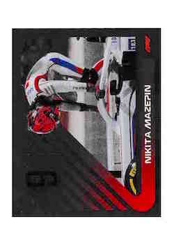 2021 Topps Formula 1 Stickers #192 Nikita Mazepin