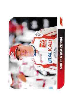 2021 Topps Formula 1 Stickers #193 Nikita Mazepin