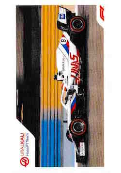 2021 Topps Formula 1 Stickers #198 Nikita Mazepin