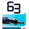 2021 Topps Formula 1 Stickers #206 George Russell