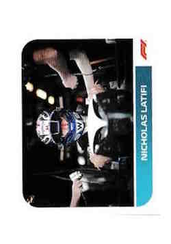 2021 Topps Formula 1 Stickers #213 Nicholas Latifi