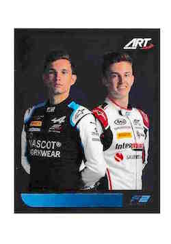 2021 Topps Formula 1 Stickers #226 Lundgaard-Pourchaire