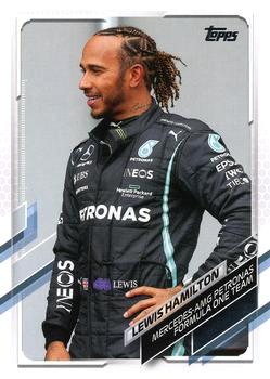 2021 Topps Formula 1 #040 Lewis Hamilton