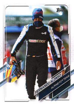 2021 Topps Formula 1 #041 Fernando Alonso