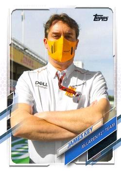 2021 Topps Formula 1 #087 James Key