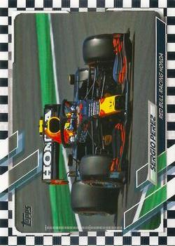 2021 Topps Formula 1 #099 Checkered Flag Sergio Perez