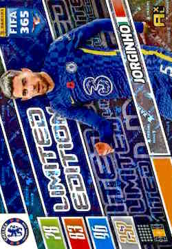 2021-22 Panini FIFA 365 Adrenalyn XL Update #LEU-J Limited Edition Jorginho