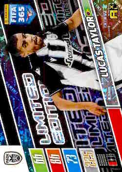 2021-22 Panini FIFA 365 Adrenalyn XL Update #LEU-LT Limited Edition Lucas Taylor