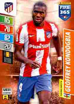 2021-22 Panini FIFA 365 Adrenalyn XL Update #UE031 Geoffrey Kondogbia