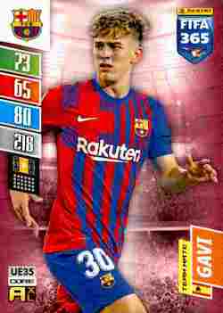 2021-22 Panini FIFA 365 Adrenalyn XL Update #UE035 Gavi