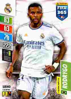 2021-22 Panini FIFA 365 Adrenalyn XL Update #UE040 Rodrygo