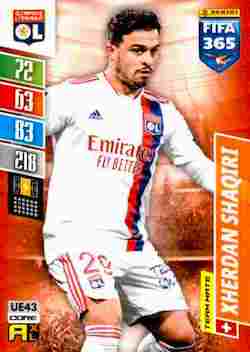 2021-22 Panini FIFA 365 Adrenalyn XL Update #UE043 Xherdan Shaqiri