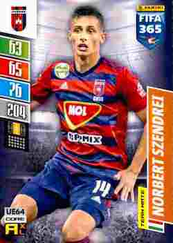 2021-22 Panini FIFA 365 Adrenalyn XL Update #UE064 Norbert Szendrei