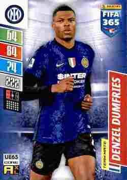 2021-22 Panini FIFA 365 Adrenalyn XL Update #UE065 Denzel Dumfries