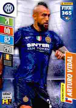 2021-22 Panini FIFA 365 Adrenalyn XL Update #UE067 Arturo Vidal