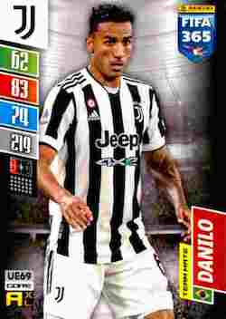 2021-22 Panini FIFA 365 Adrenalyn XL Update #UE069 Danilo