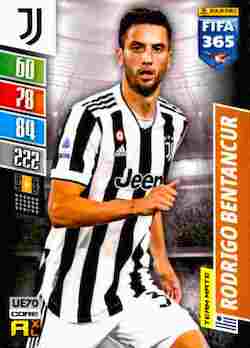 2021-22 Panini FIFA 365 Adrenalyn XL Update #UE070 Rodrigo Bentancur