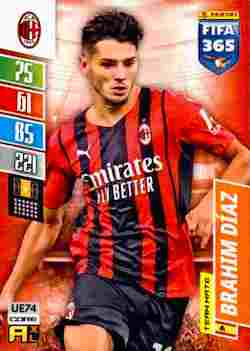 2021-22 Panini FIFA 365 Adrenalyn XL Update #UE074 Brahim Díaz