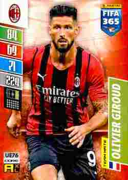 2021-22 Panini FIFA 365 Adrenalyn XL Update #UE076 Olivier Giroud