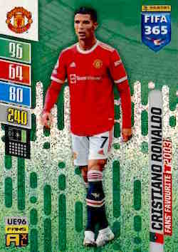 2021-22 Panini FIFA 365 Adrenalyn XL Update #UE096 Cristiano Ronaldo