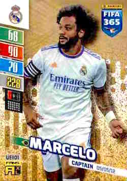 2021-22 Panini FIFA 365 Adrenalyn XL Update #UE101 Marcelo