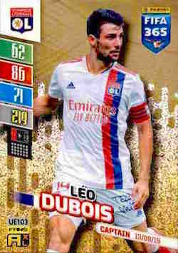 2021-22 Panini FIFA 365 Adrenalyn XL Update #UE103 Léo Dubois