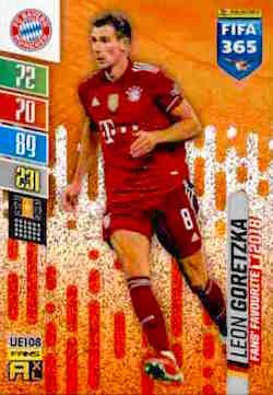 2021-22 Panini FIFA 365 Adrenalyn XL Update #UE108 Leon Goretzka