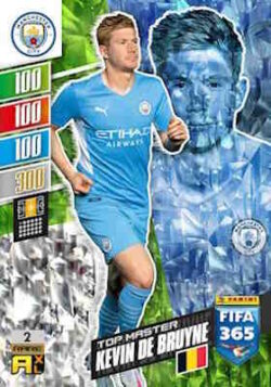 2021-22 Panini FIFA 365 Adrenalyn XL #002 Kevin De Bruyne