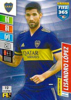 2021-22 Panini FIFA 365 Adrenalyn XL #012 Lisandro López