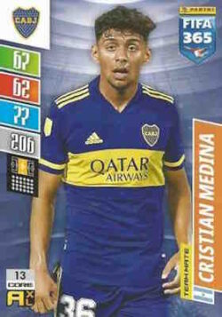 2021-22 Panini FIFA 365 Adrenalyn XL #013 Cristian Medina