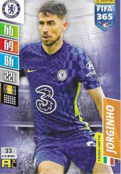 2021-22 Panini FIFA 365 Adrenalyn XL #033 Jorginho