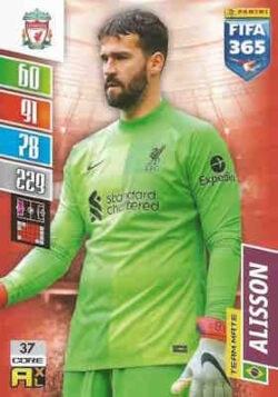 2021-22 Panini FIFA 365 Adrenalyn XL #037 Alisson